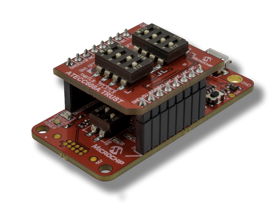 Microchip Technology ATECC608A DT100104 Trust Development Board